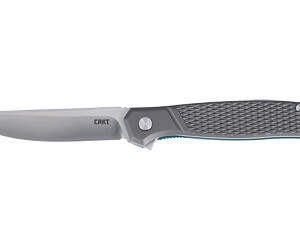 CRKT SCAR 3.30" PLAIN EDGE GRAY