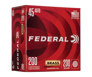 FED CHAMP 45ACP 230GR FMJ 200CT