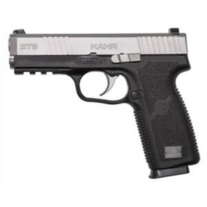 KAHR ST9 9MM 4 8RD BLK SS RAIL 2 MAGS