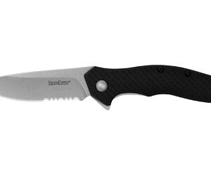 KERSHAW SHORELINE SERR 3" BLK STNWSH