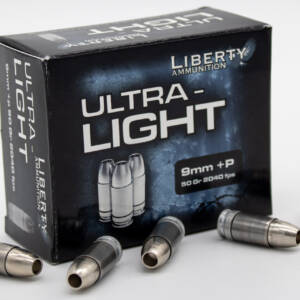 LIB AMMO ULTRA LIGHT CIVIL 9MM+P 50GR 20/10