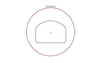 PAO GLX RS15 ACSS VULCAN 3 MOA BLK - Image 3