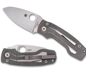 SPYDERCO PITS 2 SLIPIT TI 2.74" GRY