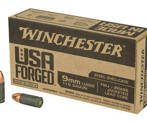 WIN 9MM 115GR FMJ STEEL CASE 50/500