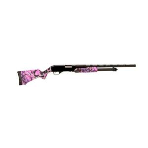 Savage Stevens 320 Field Grade Muddy Girl Compact Shotgun 20ga 3" Chamber 5rd Capacity 22" Barrel Pink Camo