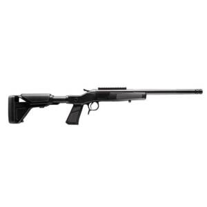 CVA Scout XP-SB Rifle .300 Blackout Single Shot 16.5" Threaded Fluted Stainless Steel Barrel w/Graphite Black Stock