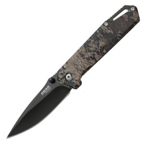 Bear & Son Brisk 3.0 Medium Folding Knife 2-7/8" Drop Point Blade TrueTimber Strata Camo