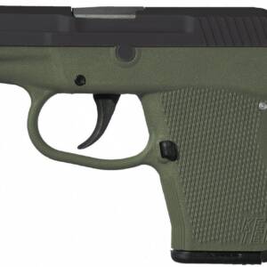 P32 .32CAL BLUED W/ GREEN GRIPS