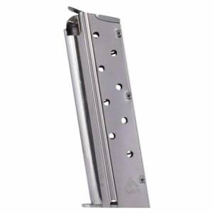 MEC-GAR 1911 Handgun Magazine 9mm Luger HT Nickel 9/rd