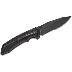 Smith & Wesson Special Ops Folding Knife 3.5" Clip Point Blade Black