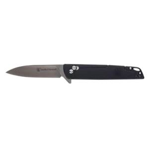 Smith & Wesson Special Ops EDC Folding Knife 3-3/10" Drop Point Blade Black