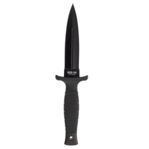 SOG Knives Nightshade Fixed Knife 4-3/4" Spear Point Blade Black