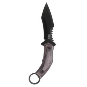 SOG Knives Phantom Edge Fixed Knife 4-3/4 Tanto Blade Black