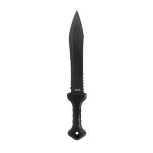 SOG Phantom Strike II Machete Fixed Knife 12-3/5" Spear Point Blade Black