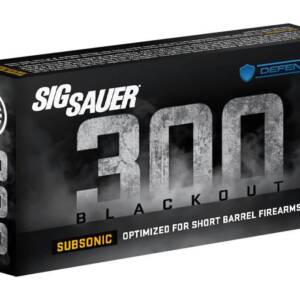 Sig Sauer Subsonic Max Expansion Rifle Ammunition .300 AAC Blackout 194 gr 1000 fps 20/ct