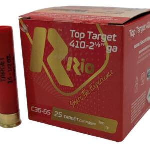 Rio Top Target 14 .410ga Target Load 2.5 inch Shotgun Shells - #8 | 1/2 oz. | 1200 fps | 25rd Box