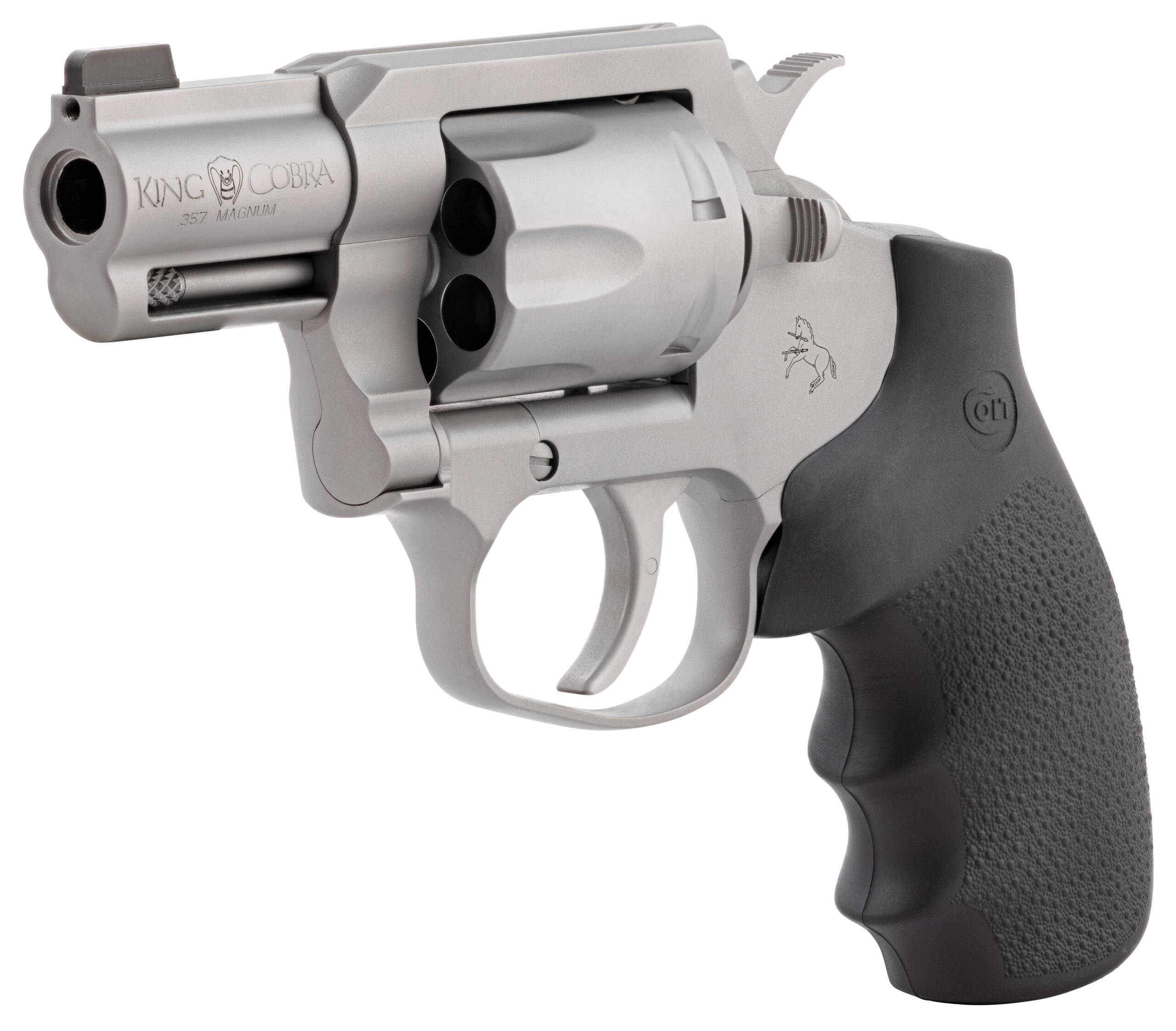 CLT KING COBRA 357MAG 2 MATTE SS BRASS BEAD HOGU