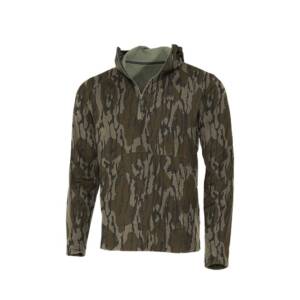 Muddy DV8 Quest Midweight Quarter Zip Hoodie Mossy Oak Bottomland S