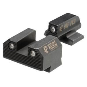 Night Fision Optics Ready Stealth Series Handgun Night Sights for Canik Mete SF/TP9 Black