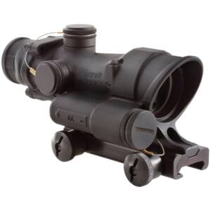 Trijicon ACOG 4x32mm LED Scope - Battery Illuminated Green Horseshoe Dot .223 Ballistic Reticle with TA51 Mount