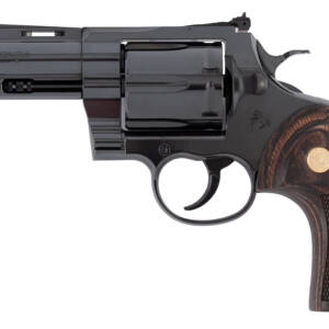 CLT ANACONDA 44MAG 4.25 BLUE WOOD GOLD GRIPS 6RD