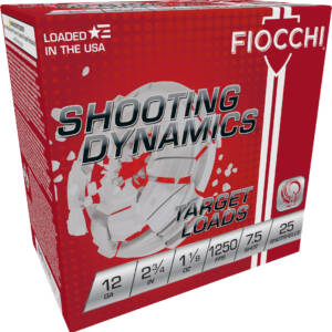 FIO SHOOTING TARGET 12GA 2.75 1 1/8OZ #7.5 25/10