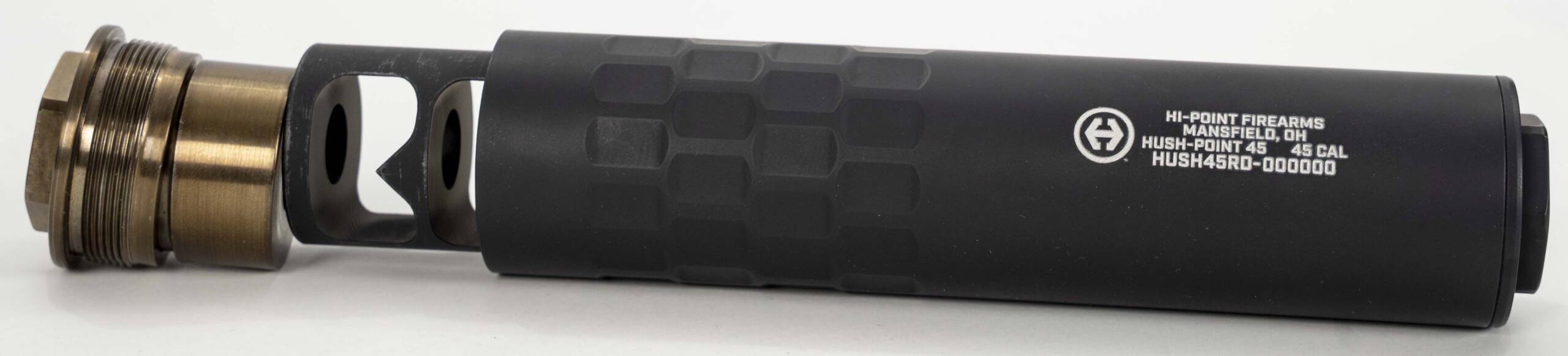 MKS SUPPRESSOR 45/9 HUSH POINT BLK
