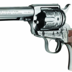 PIETTA COWPOKE 357MAG 4.75 OLD SILVER ENGRAVE