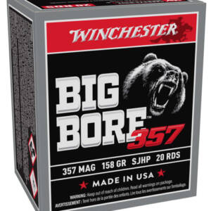 WIN BIGBORE 357MAG 158GR JHP 20/10