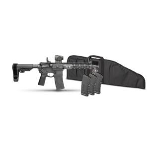 Springfield Saint Victor Gear Pac Pistol .300 BLK 30rd Magazines(4) 9.5'' Barrel SBA3 4 Brace Viridian Venta Red Dot Bag