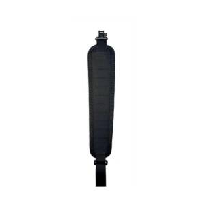 TacShield Precision Rifle Sling Padded Tac-Grip w/ Stud QD Swivels Black
