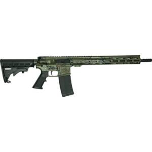Great Lakes AR-15 Rifle .223 Wylde 30rd Magazine 16" Barrel Lichen Green with 5 OTF 3-1/2" Blade Knives