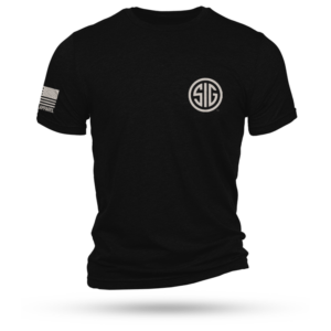 Nine Line Sig Sauer Logo Short Sleeve Shirt Black 2XL