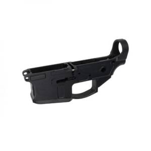 Shield Arms SA-15 Stripped Lower Receiver - 5.56mm/300 Blk Non-Folding 7075-T6 Billet Black
