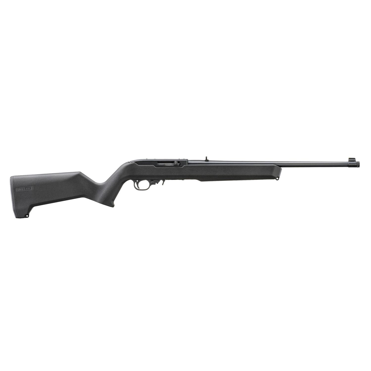 Ruger 10/22 Rifle .22 LR 10rd Magazine 18.5" Threaded Satin Black Barrel BX Trigger MOE X-22 Stock
