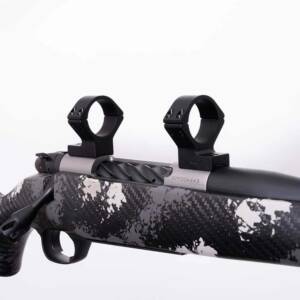Weatherby Mark V Rifle Scope Mount Magnum Action (9-lug) 1" Med Matte Black