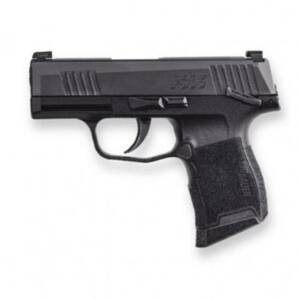 Sig Sauer P365 9mm Luger 10rd Magazine(2) 3.1" Barrel Nitron Black Manual Safety