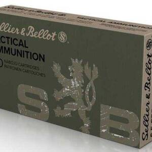 Sellier & Bellot Tactical Rifle Ammunition 6.5 Creedmoor 140 gr FMJBT 2657 Fps 20/ct