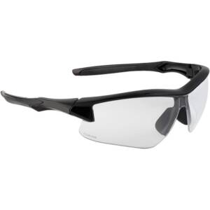 Howard Leight UVEX Acadia Shooting Glasses Black with Clear Lens