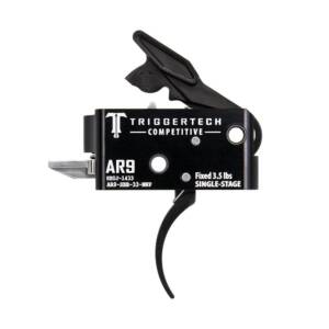 TriggerTech AR-9 Competitive Single Stage Rifle Trigger 3.5 lbs Curved