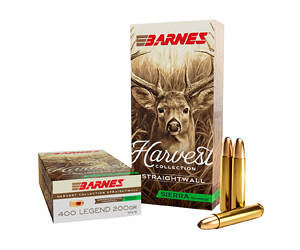 BARNES HARV ST 400 LEG 200GR 20/200