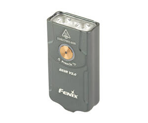 FENIX E03R V2 500LUM KEYCHAIN GRAY