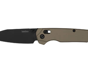 KERSHAW BELAIR XL ALUM 3.4" BLK/FDE