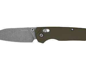 KERSHAW BELAIR XL ALUM 3.4" SLV/ODG