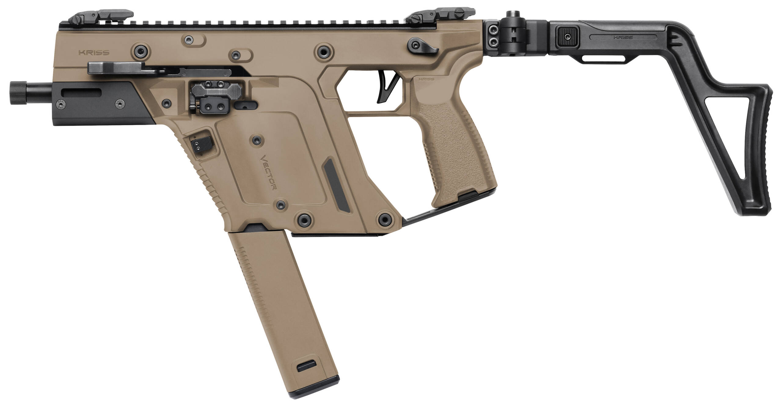 KRISS VECTOR SBR G3 10MM 5.5 FDE 33RD