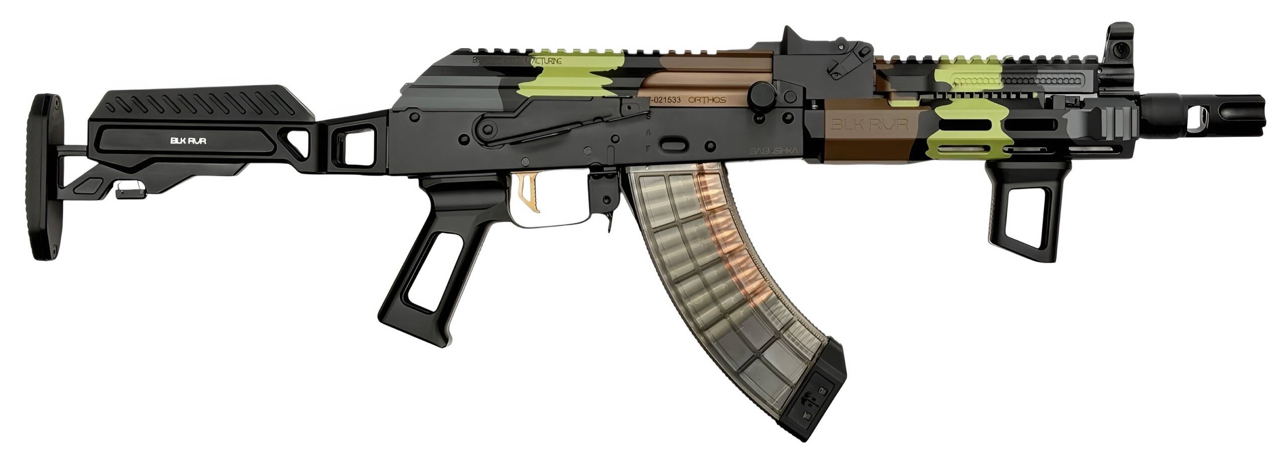 BABUSHKA AK ZULU SBR HIGHLAND 7.62X39 10.5