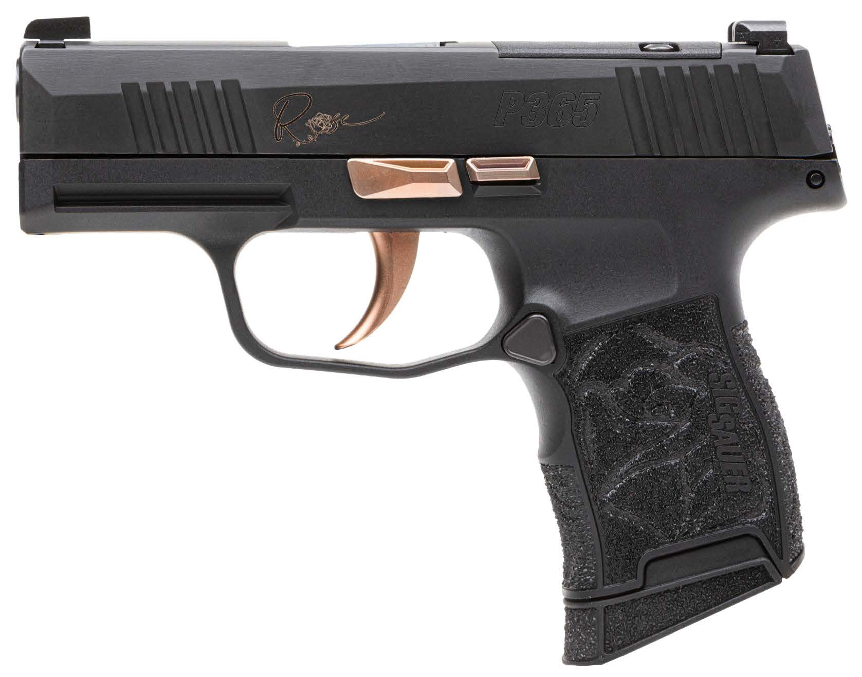 SIG P365 ROSE 380ACP BLK 3.1 OR 10RD