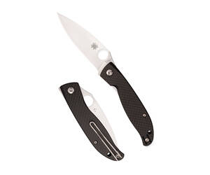 SPYDERCO MANTRA 4 CF 3.34" BLK/SLV