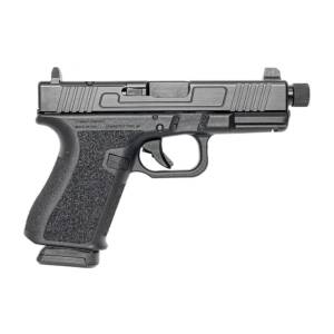 Combat Armory CA19 OR Handgun 9mm Luger 15rd Magazine 4.49" Threaded Barrel Black with Suppressor Height Sights