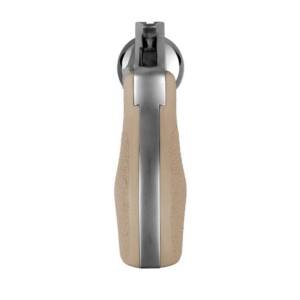 Hogue Overmolded Rubber Bantam Grip S&W Round Butt J-Frame Revolvers FDE